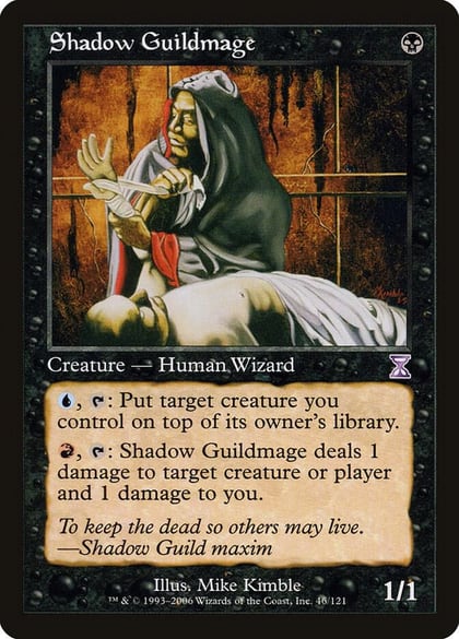 Shadow Guildmage, Timeshifted 46