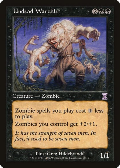 Undead Warchief, Timeshifted 52
