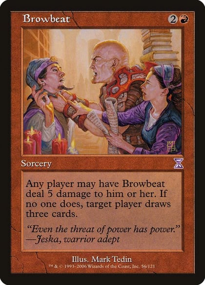 Browbeat, Timeshifted 56
