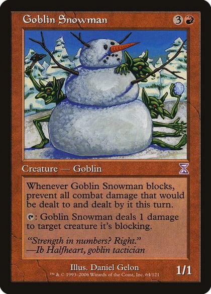 Goblin Snowman, Timeshifted 64