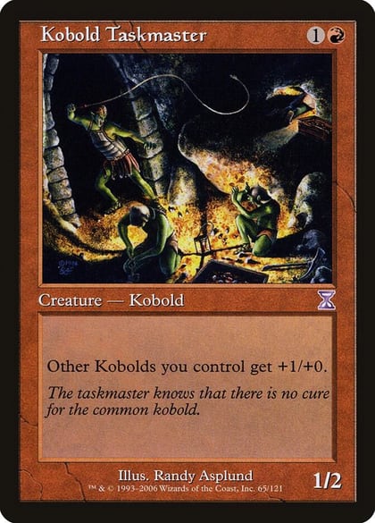 Kobold Taskmaster, Timeshifted 65
