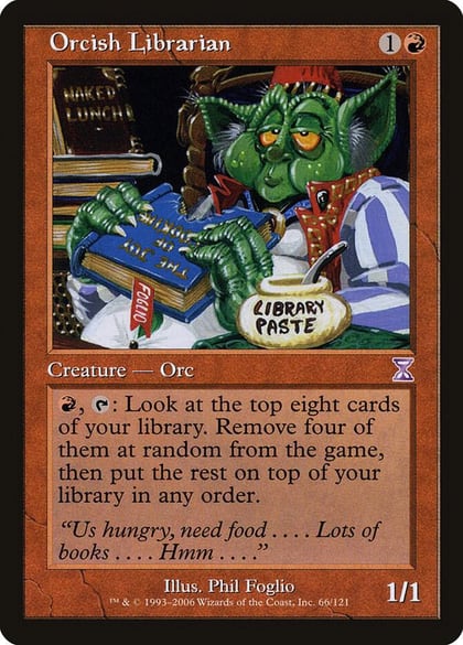 Orcish Librarian, Timeshifted 66