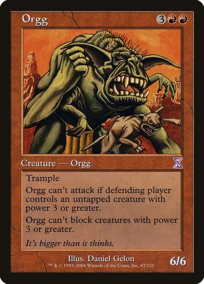 Orgg, Timeshifted 67