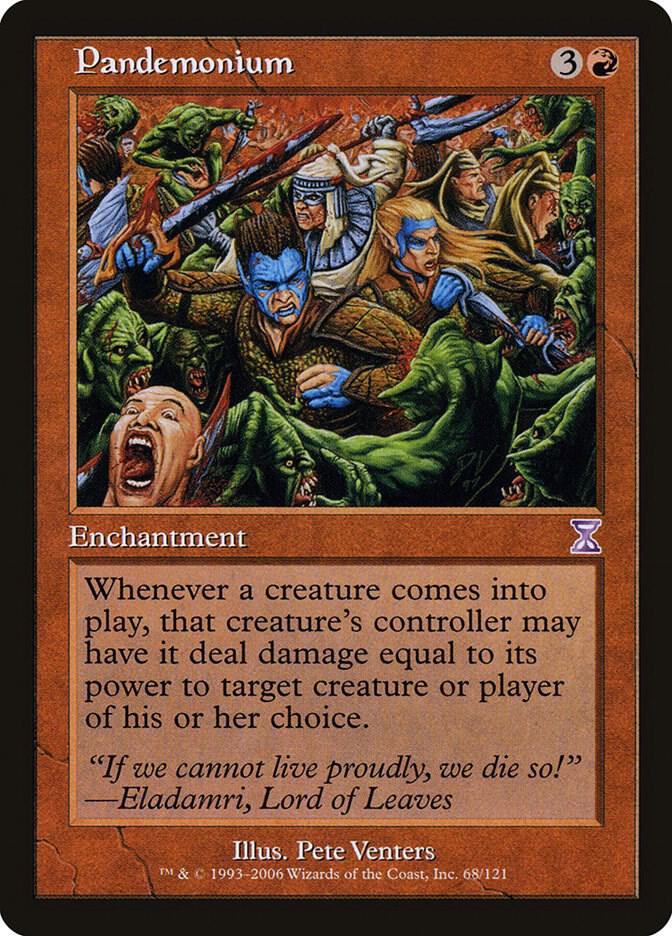 Pandemonium, Timeshifted 68