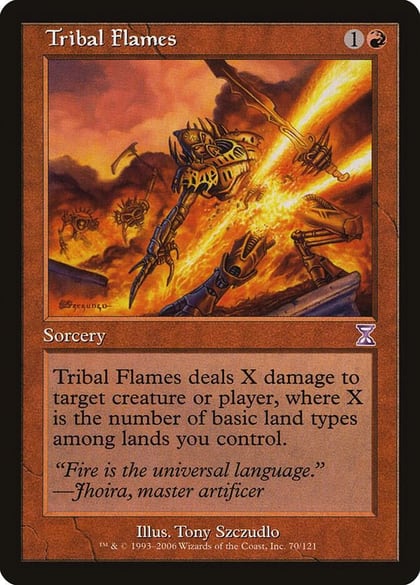 Tribal Flames, Timeshifted 70