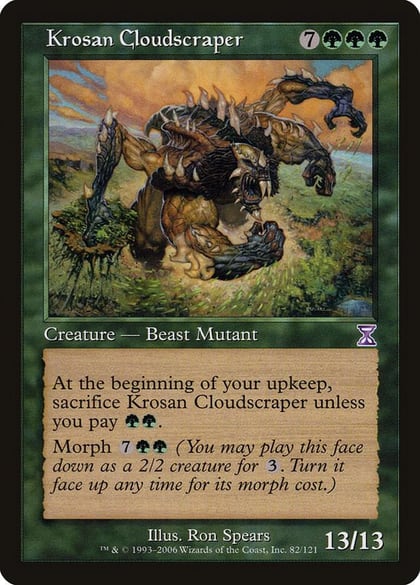 Krosan Cloudscraper, Timeshifted 82