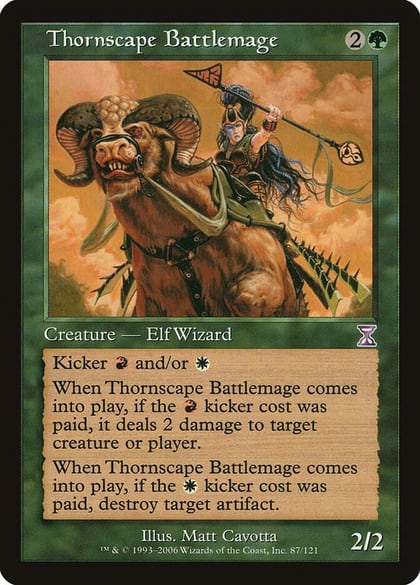 Thornscape Battlemage, Timeshifted 87