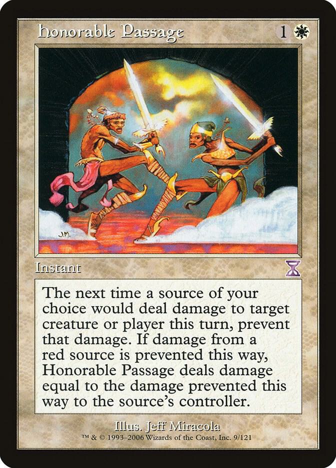 Honorable Passage, Timeshifted 9