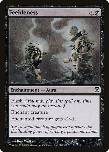 Feebleness, Time Spiral 110