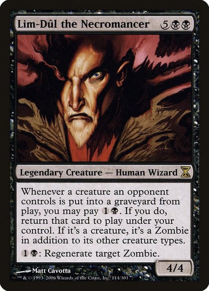 Lim-Dul the Necromancer, Time Spiral 114