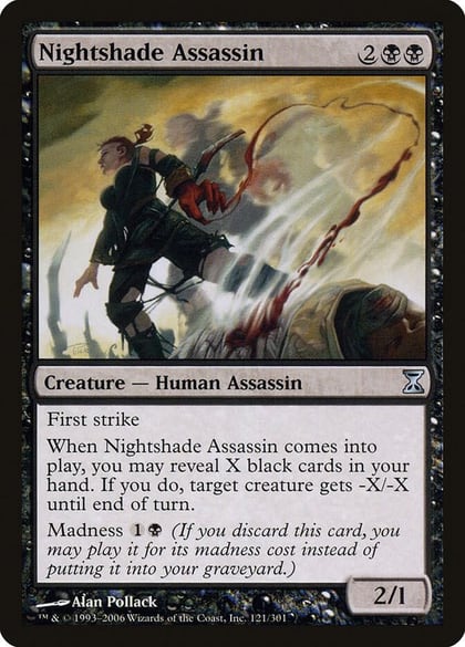 Nightshade Assassin, Time Spiral 121