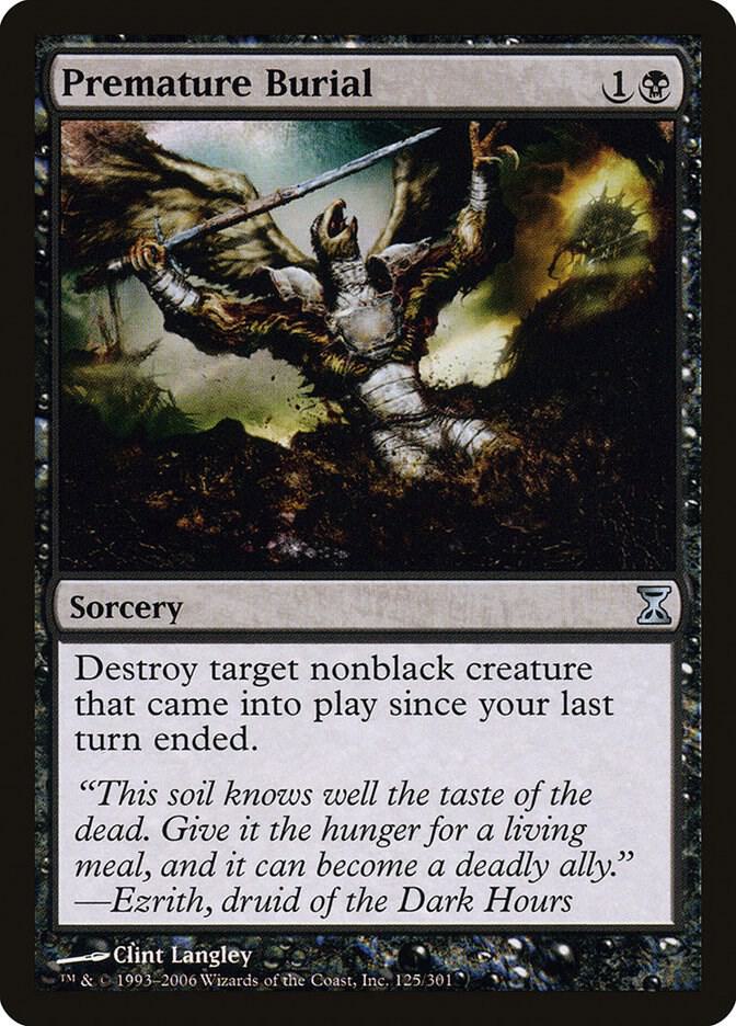 Premature Burial, Time Spiral 125