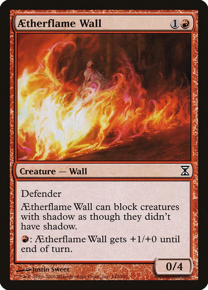 Aetherflame Wall, Time Spiral 142