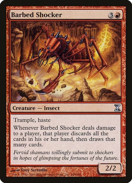 Barbed Shocker, Time Spiral 144