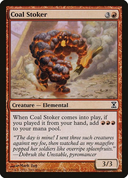 Coal Stoker, Time Spiral 150