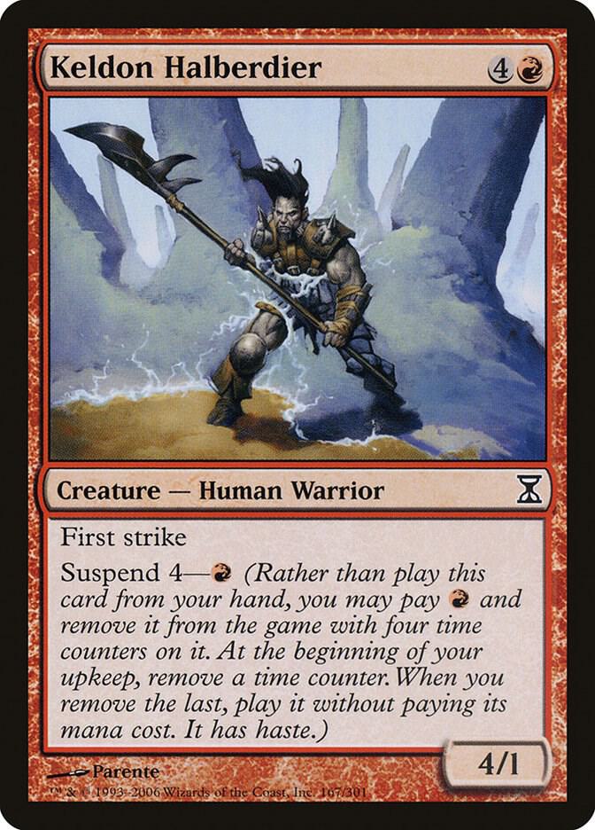 Keldon Halberdier, Time Spiral 167
