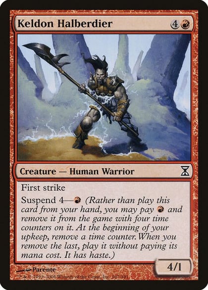 Keldon Halberdier, Time Spiral 167
