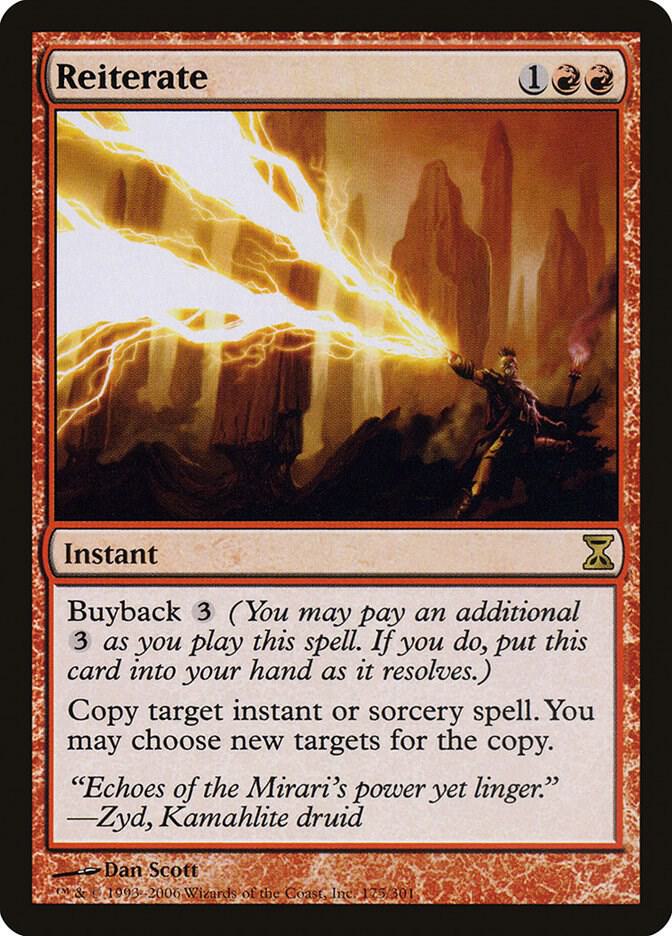 Reiterate, Time Spiral 175