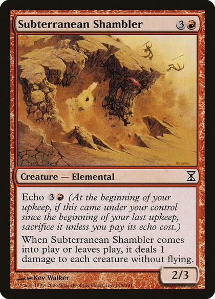 Subterranean Shambler, Time Spiral 178