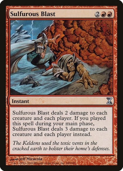 Sulfurous Blast, Time Spiral 180