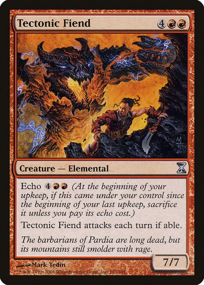 Tectonic Fiend, Time Spiral 181