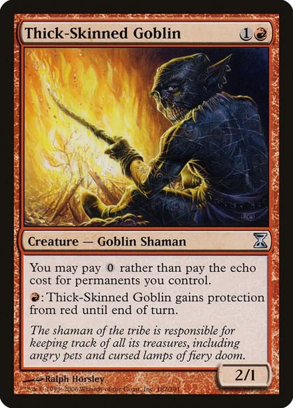 Thick-Skinned Goblin, Time Spiral 182