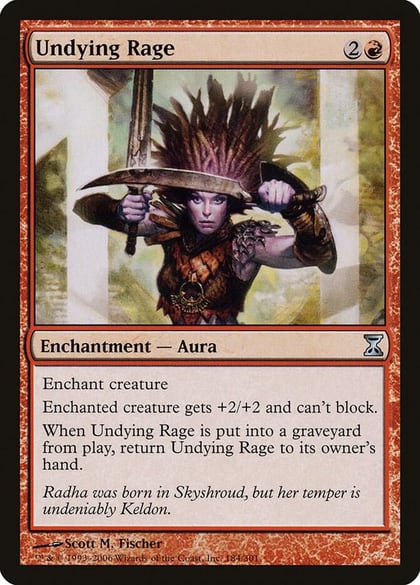 Undying Rage, Time Spiral 184