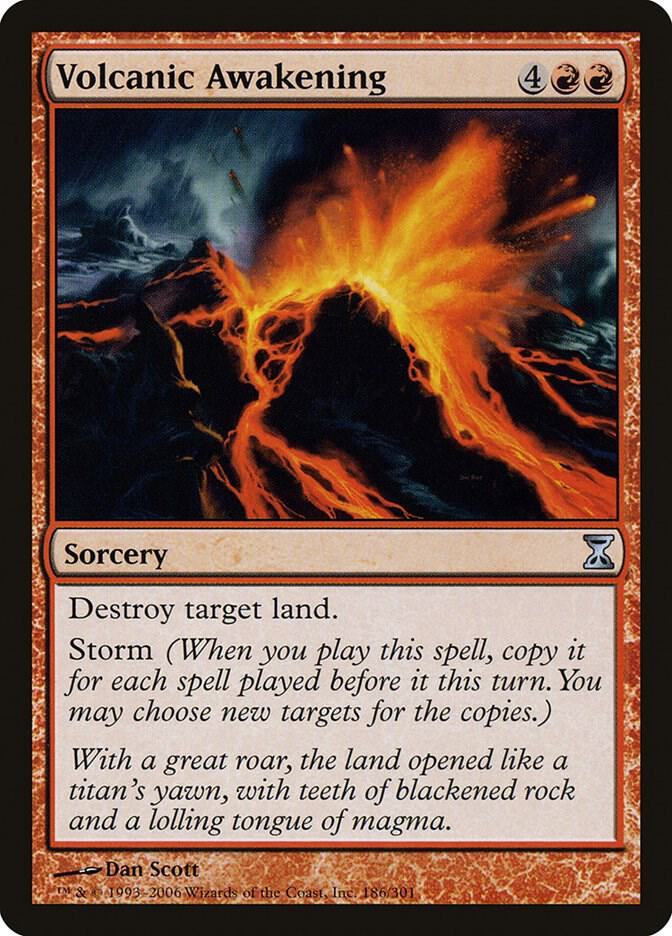 Volcanic Awakening, Time Spiral 186
