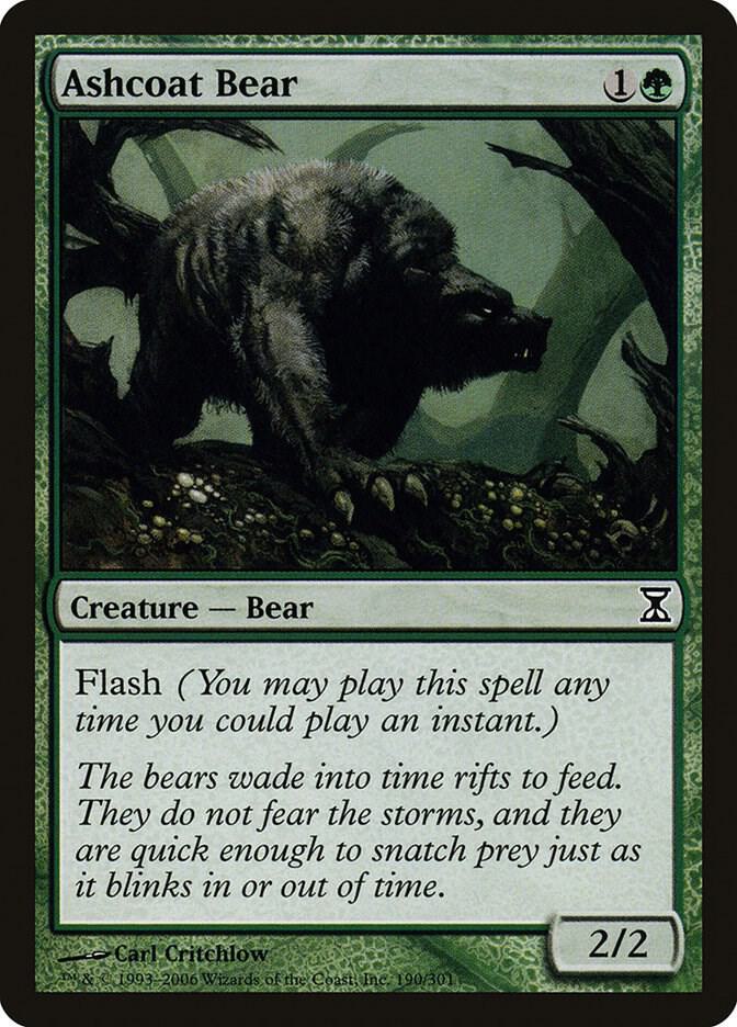 Ashcoat Bear, Time Spiral 190