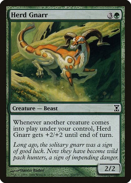 Herd Gnarr, Time Spiral 200