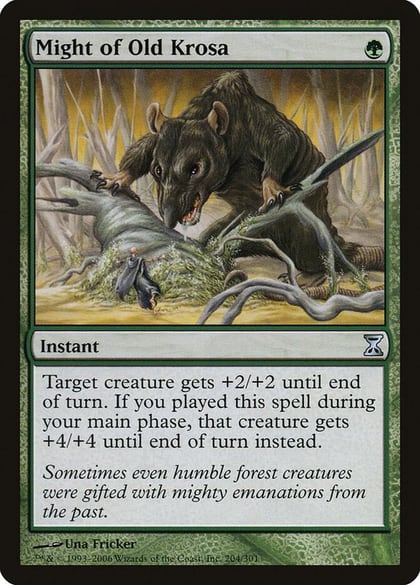 Might of Old Krosa, Time Spiral 204