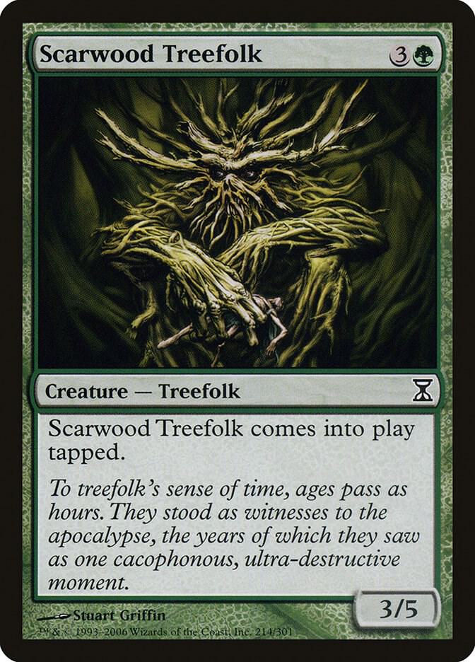 Scarwood Treefolk, Time Spiral 214