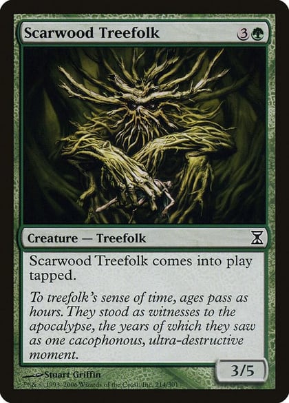 Scarwood Treefolk, Time Spiral 214