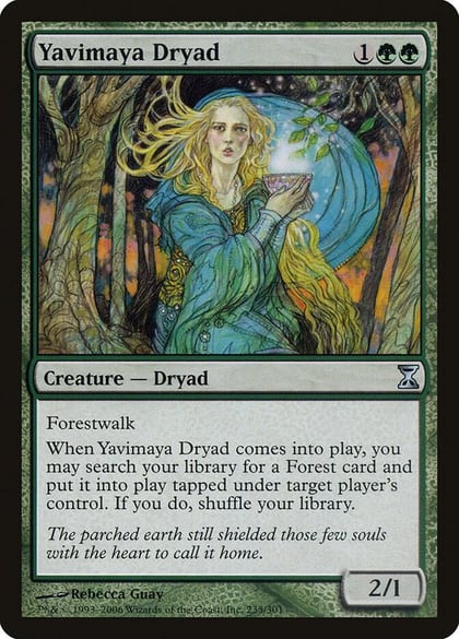 Yavimaya Dryad, Time Spiral 235