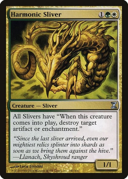 Harmonic Sliver, Time Spiral 240