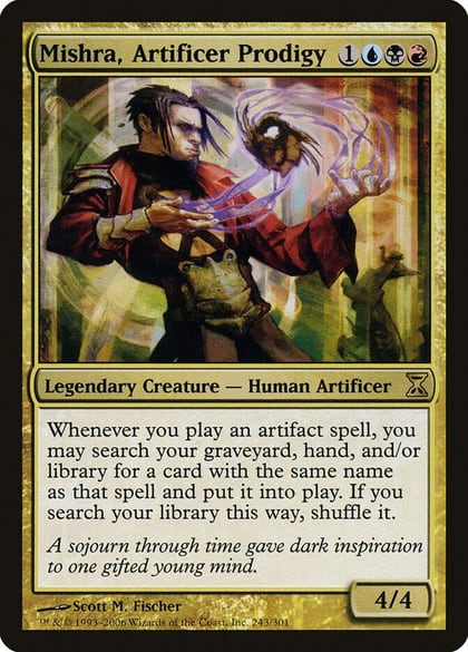 Mishra, Artificer Prodigy, Time Spiral 243