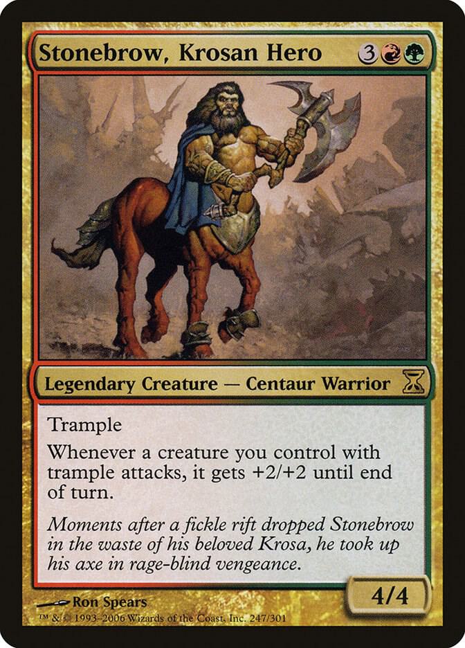 Stonebrow, Krosan Hero, Time Spiral 247