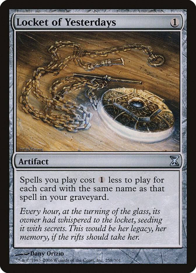 Locket of Yesterdays, Time Spiral 258