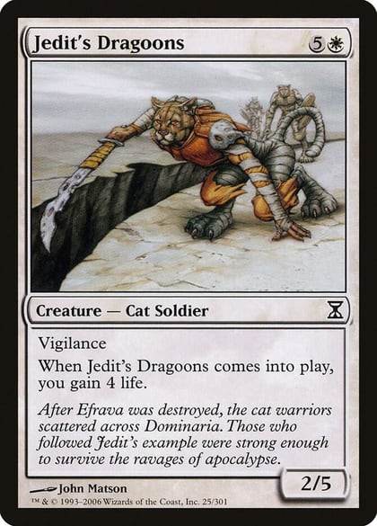 Jedit's Dragoons, Time Spiral 25
