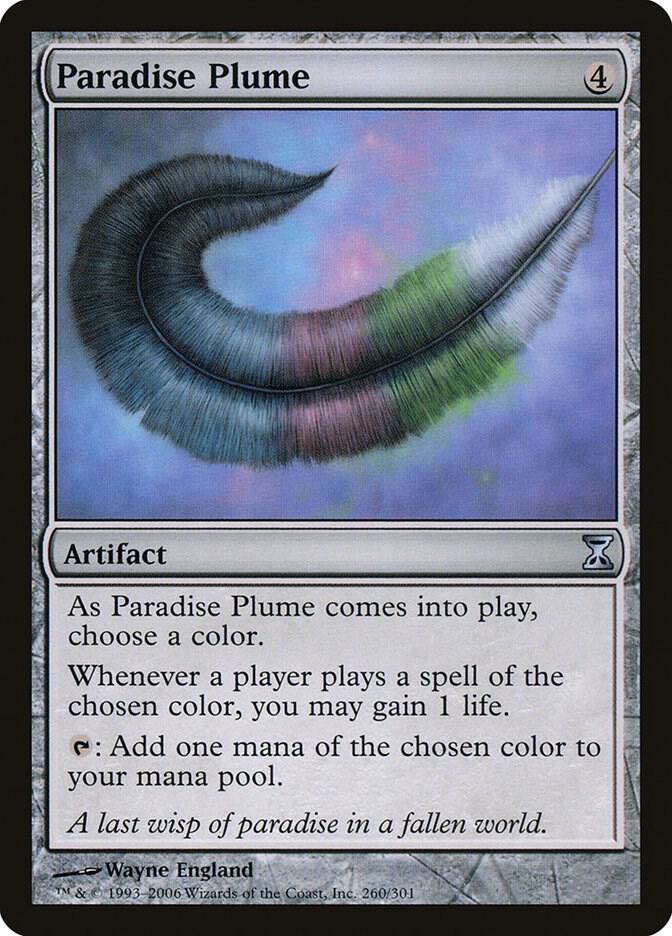 Paradise Plume, Time Spiral 260