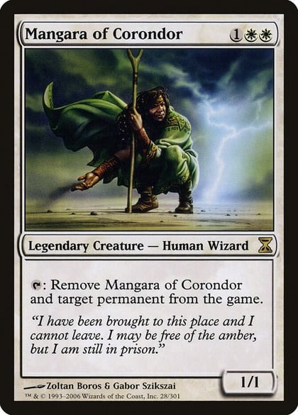 Mangara of Corondor, Time Spiral 28