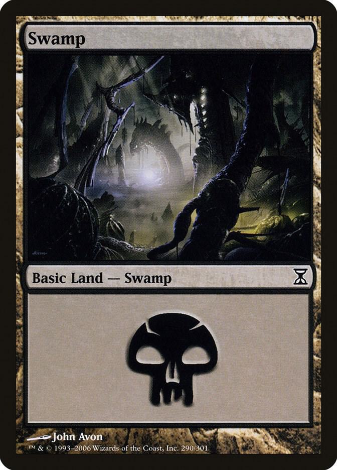 Swamp (290), Time Spiral 290