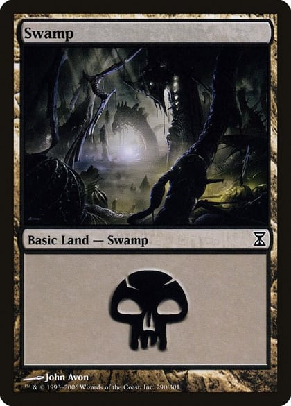 Swamp (290), Time Spiral 290