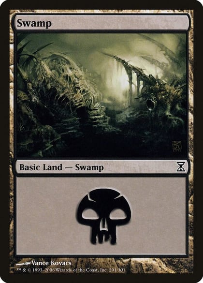 Swamp (291), Time Spiral 291
