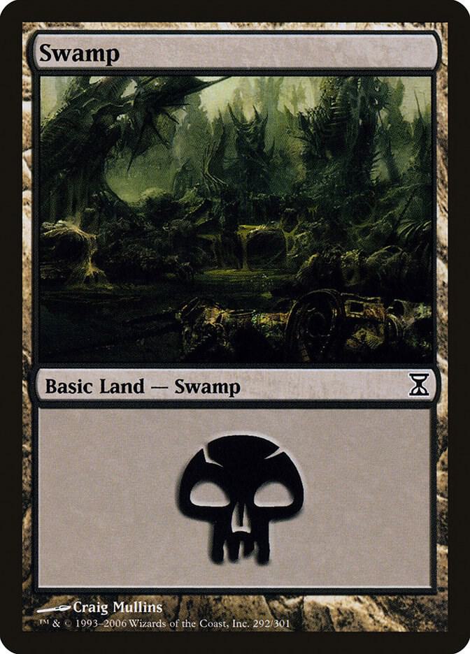 Swamp (292), Time Spiral 292
