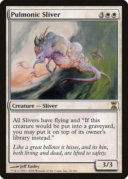 Pulmonic Sliver, Time Spiral 36