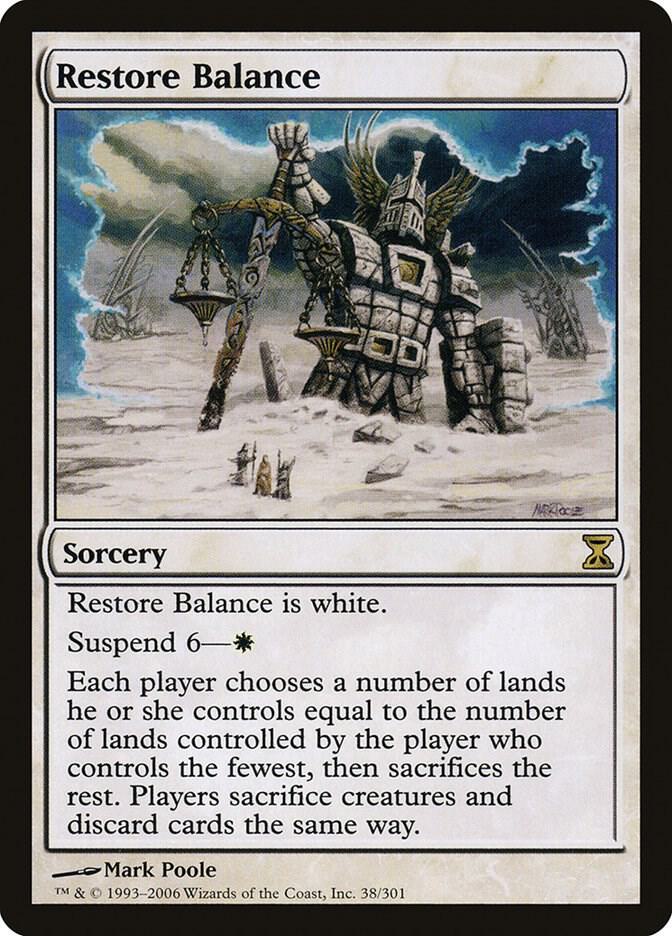 Restore Balance, Time Spiral 38