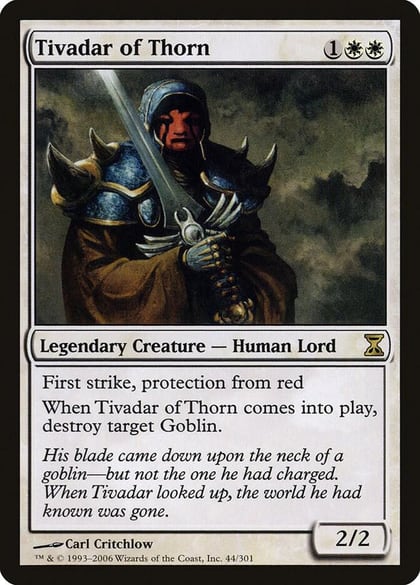 Tivadar of Thorn, Time Spiral 44