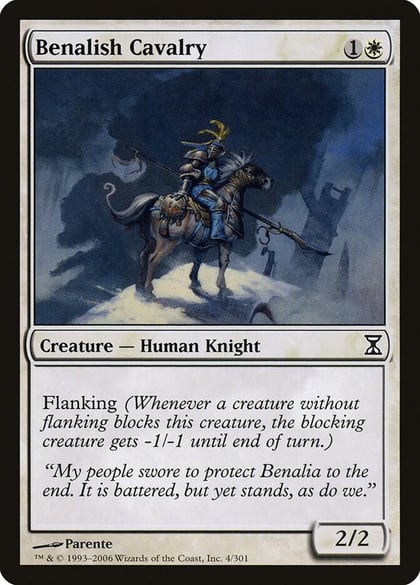 Benalish Cavalry, Time Spiral 4