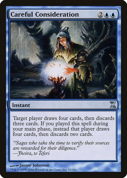 Careful Consideration, Time Spiral 52
